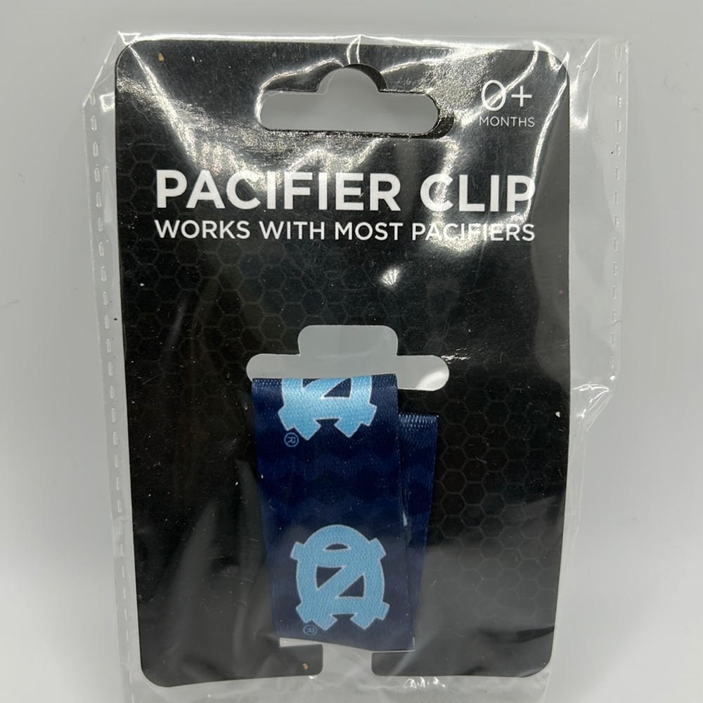 University of North Carolina Baby Pacifier Clip